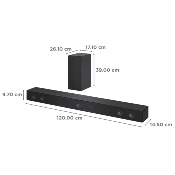 Shops soundbar 800w